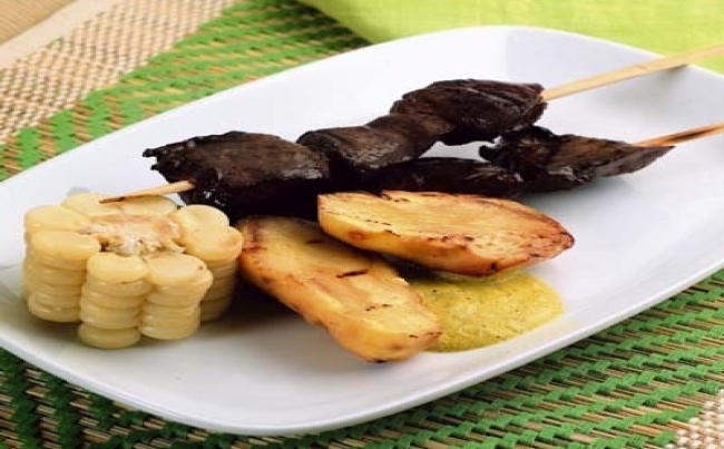 Anticuchos de corazón
